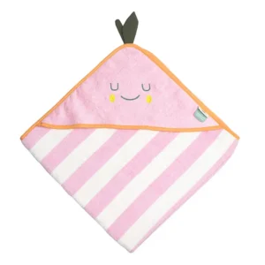 Vaikiškas gobtuvas - rankšluostis „Mandarinukas“