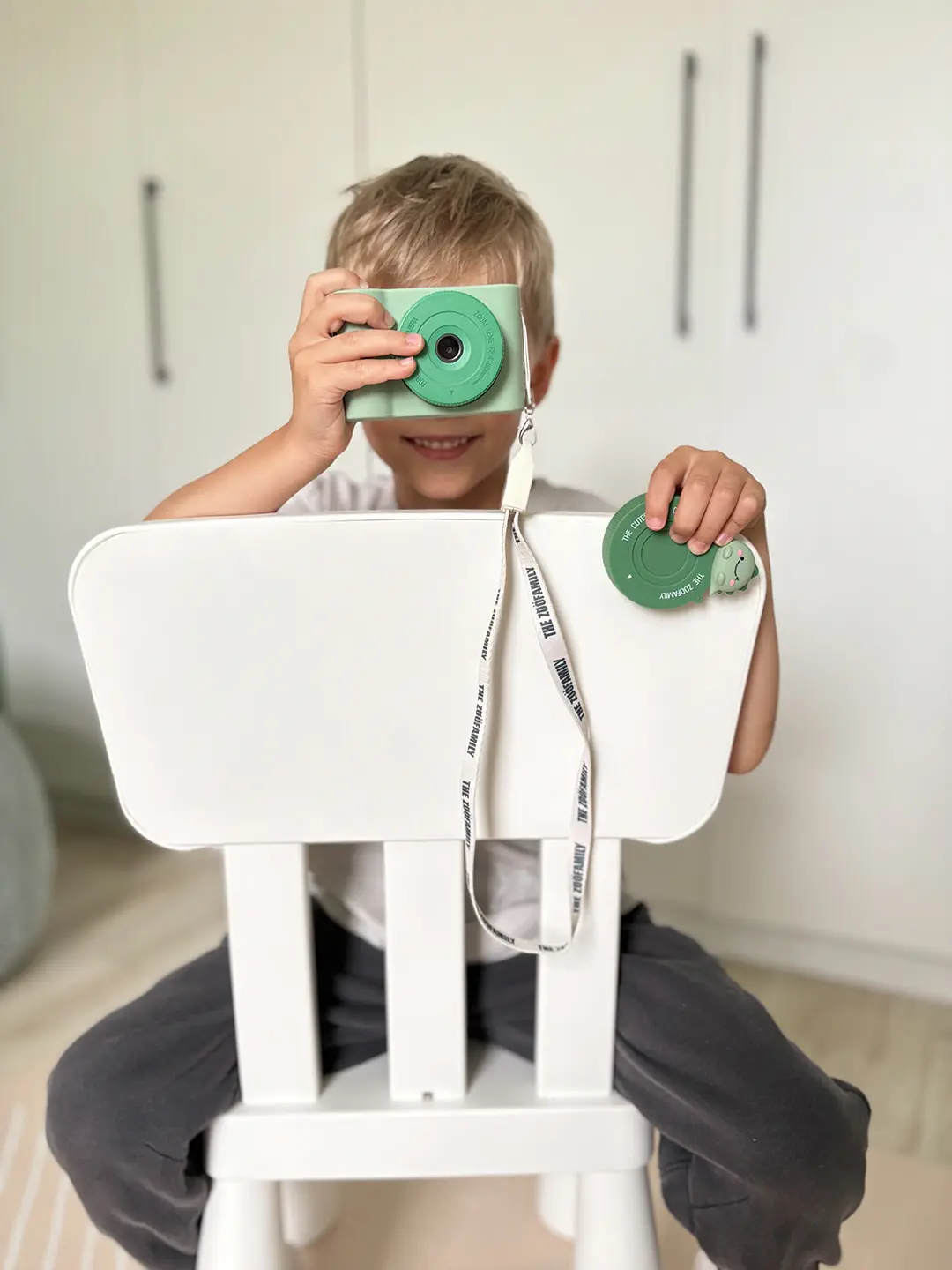 Vaikiškas fotoaparatas „Dinozauras“ - Image 7