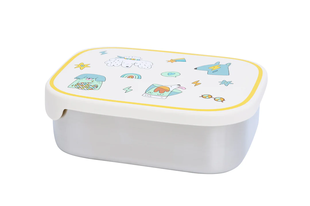 Nerūdijančio plieno pietų dėžutė „Šunys“ - Image 2