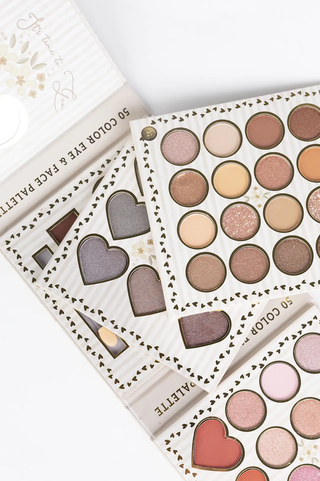 Vaikiška akių šešėlių paletė „Mano širdelė“