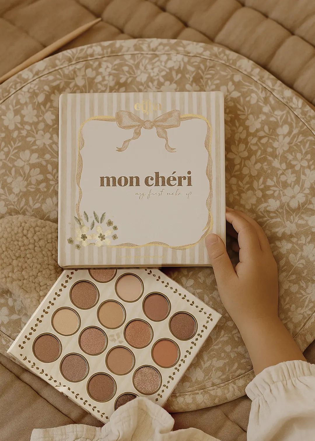 Vaikiška akių šešėlių paletė „Mano širdelė“ - Image 3