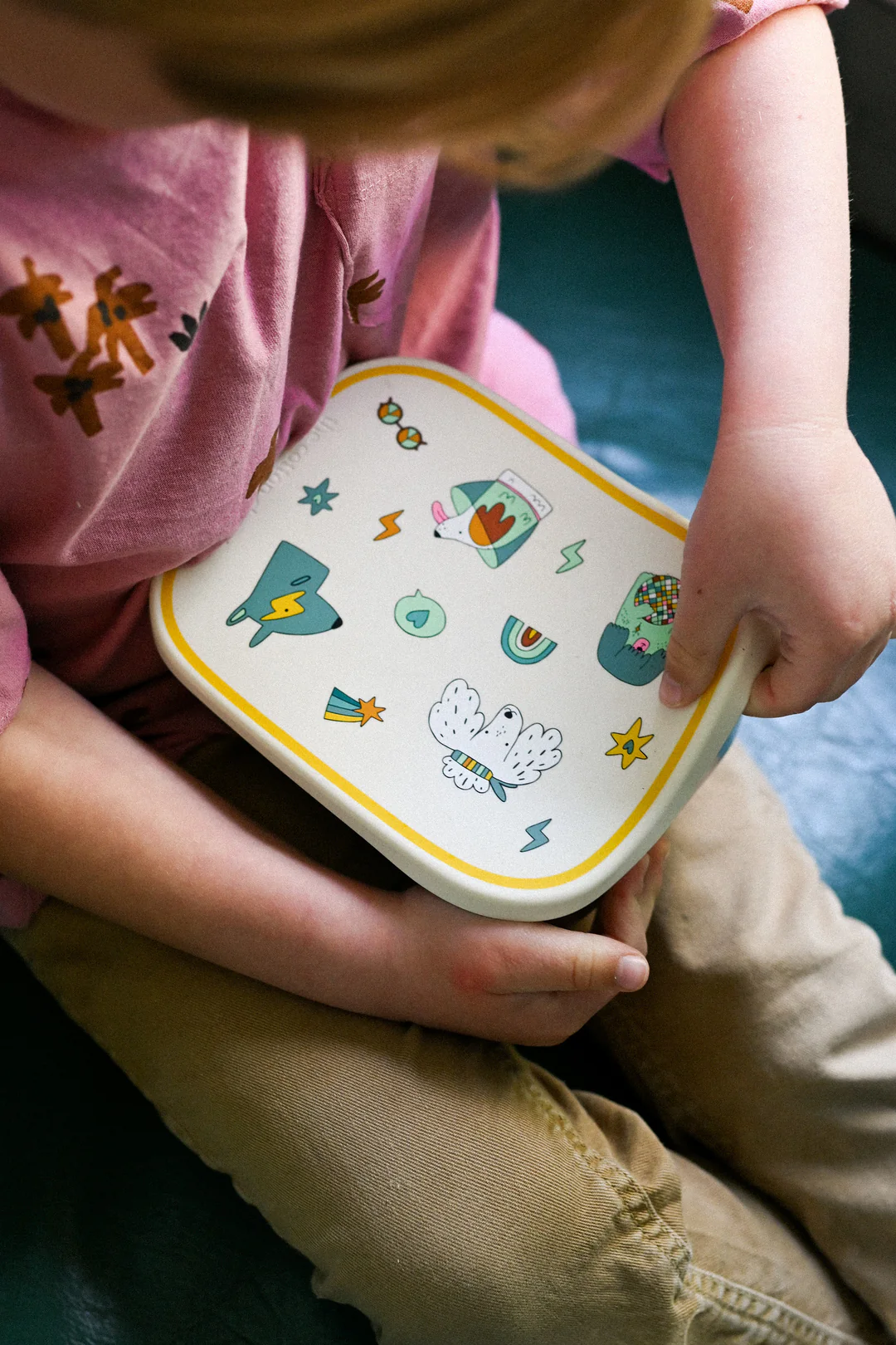 Nerūdijančio plieno pietų dėžutė „Šunys“ - Image 3