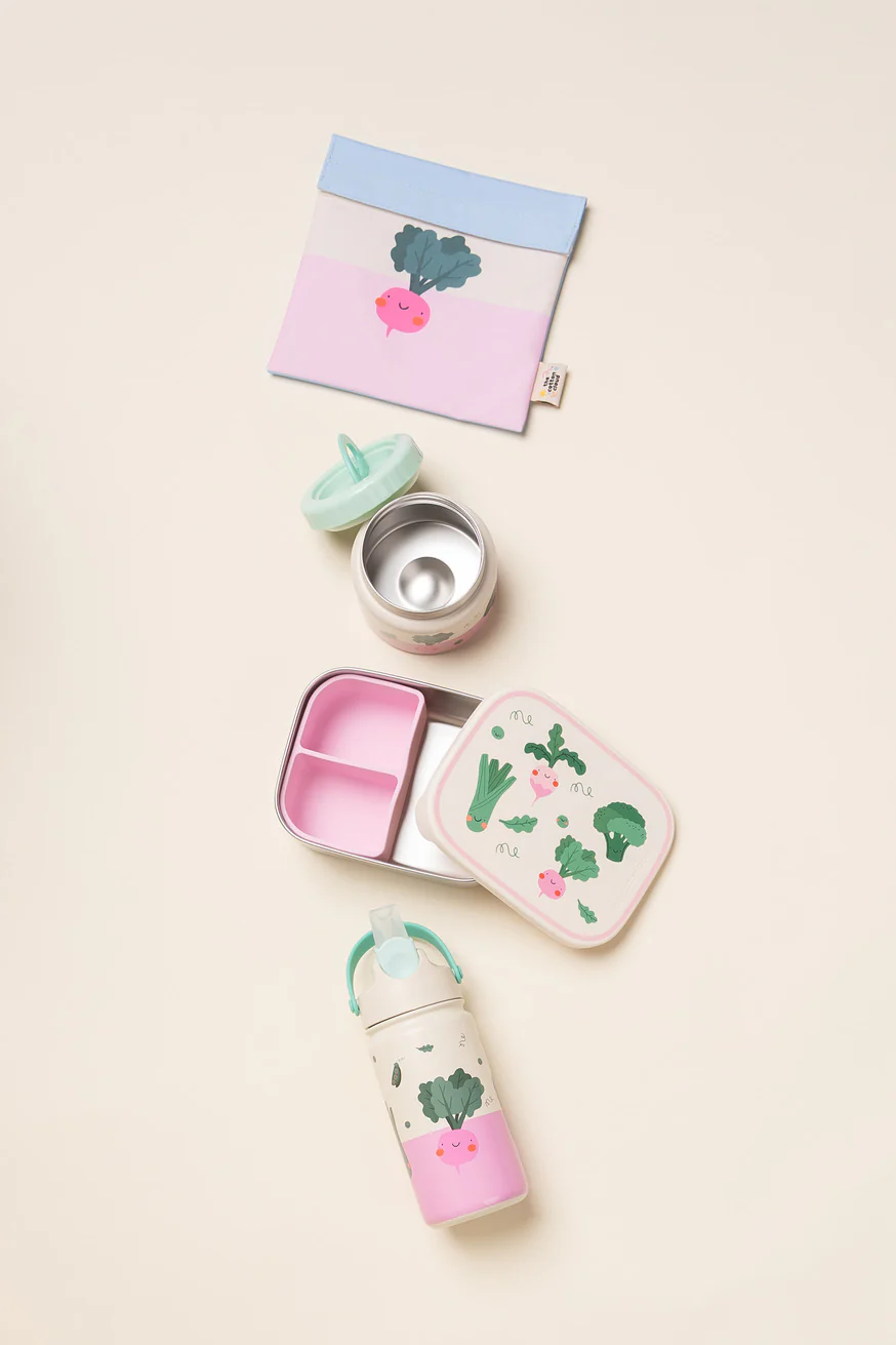 Nerūdijančio plieno pietų dėžutė „Daržovių šokis“ - Image 4