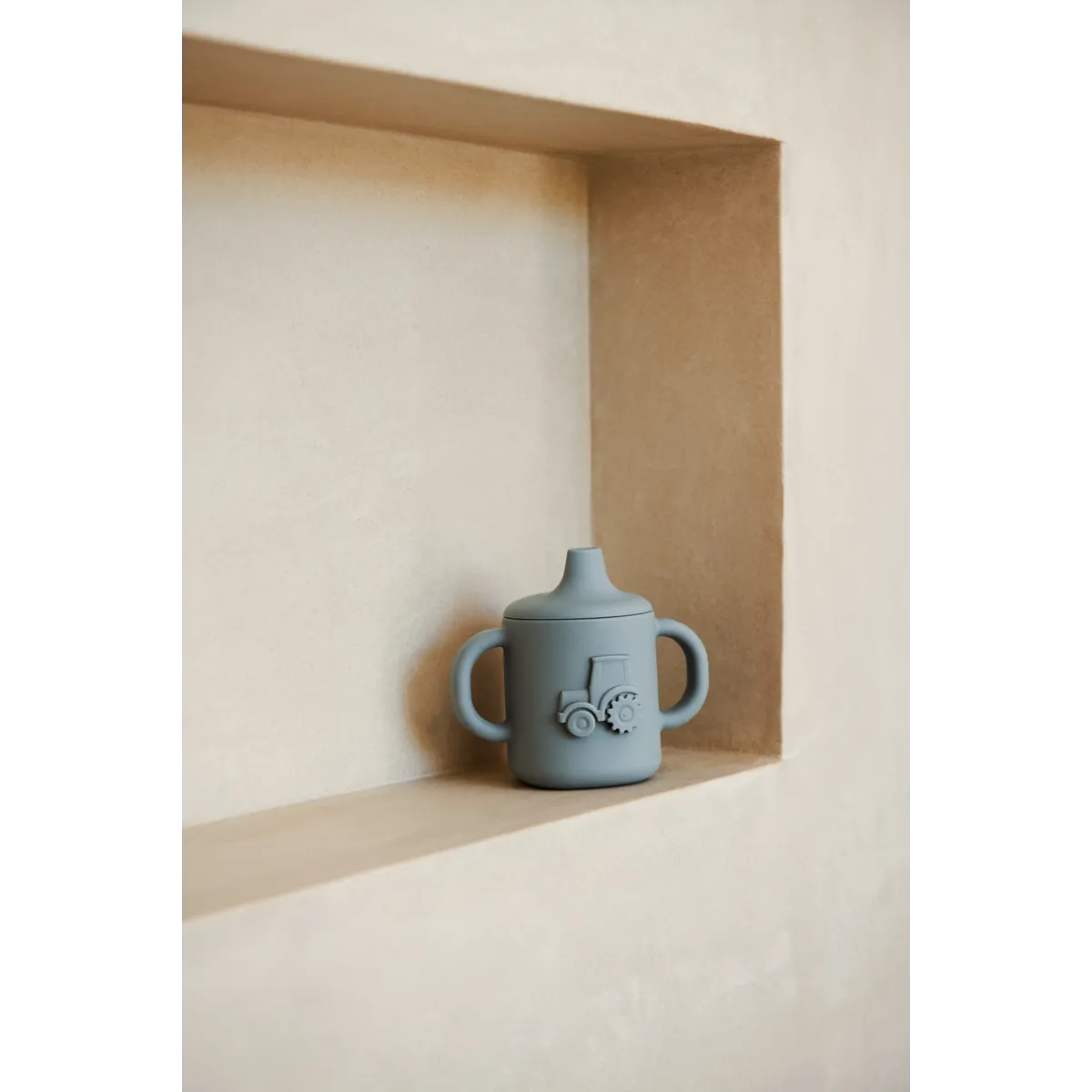 Silikoninis geriamasis puodelis „Traktorius“ - Image 4