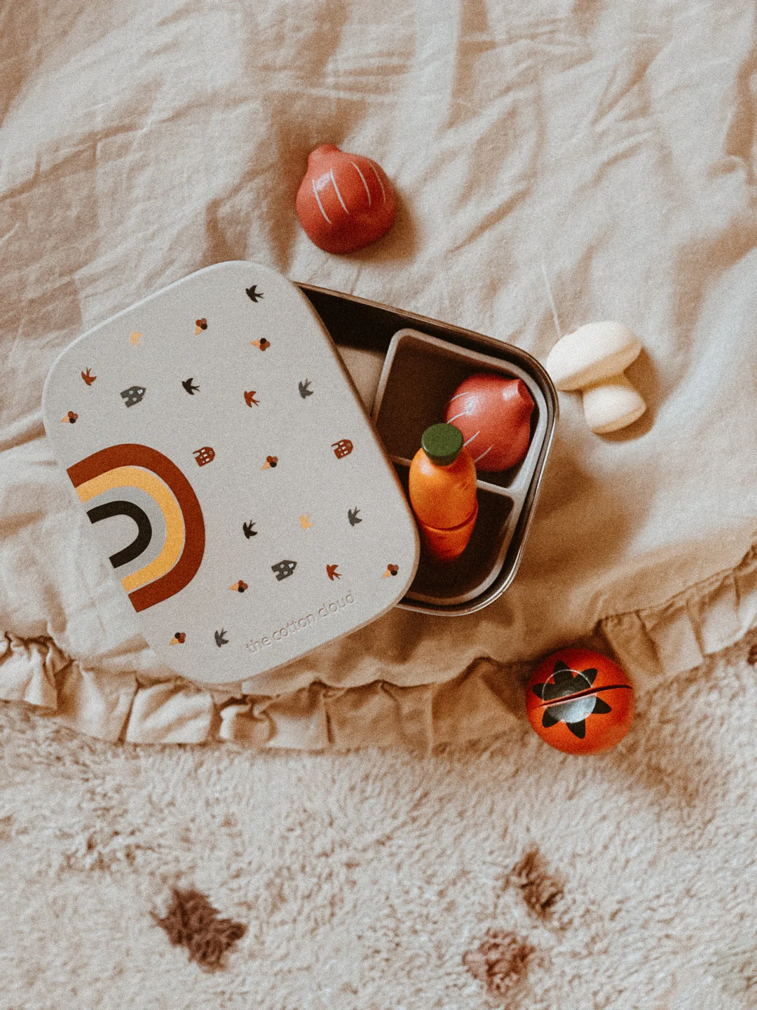 Nerūdijančio plieno pietų dėžutė „Vaivorykštė“ - Image 3