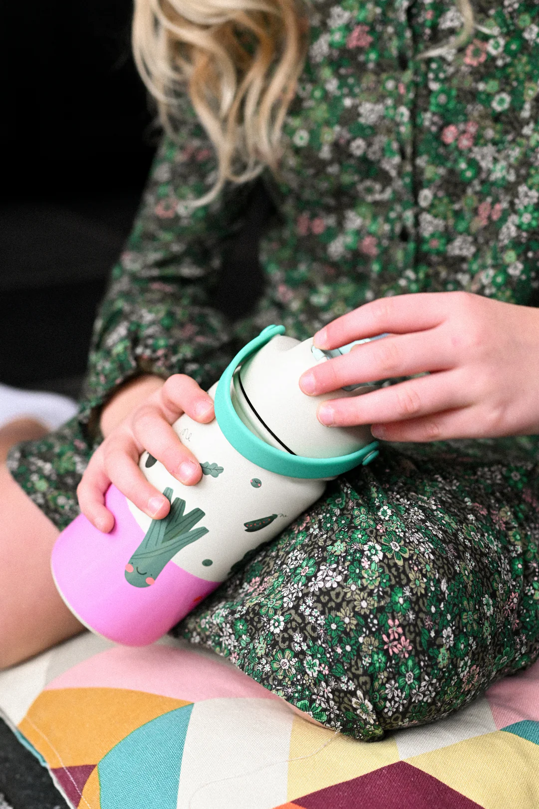 Nerūdijančio plieno gertuvė „Daržovių šokis“ - Image 2