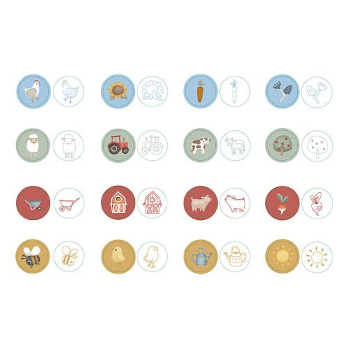 Kūrybiniai antspaudai „Mažasis ūkis“ - Image 4