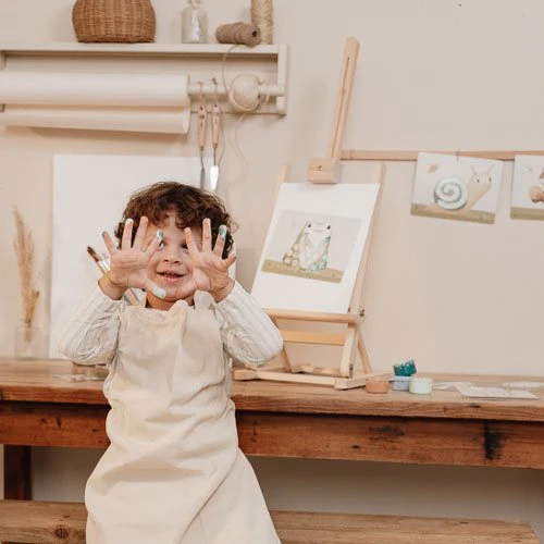 Pirštukų dažų rinkinys „Miško draugai“ - Image 3