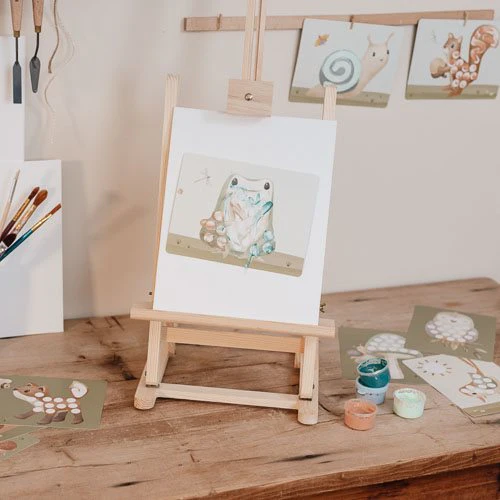 Pirštukų dažų rinkinys „Miško draugai“ - Image 6