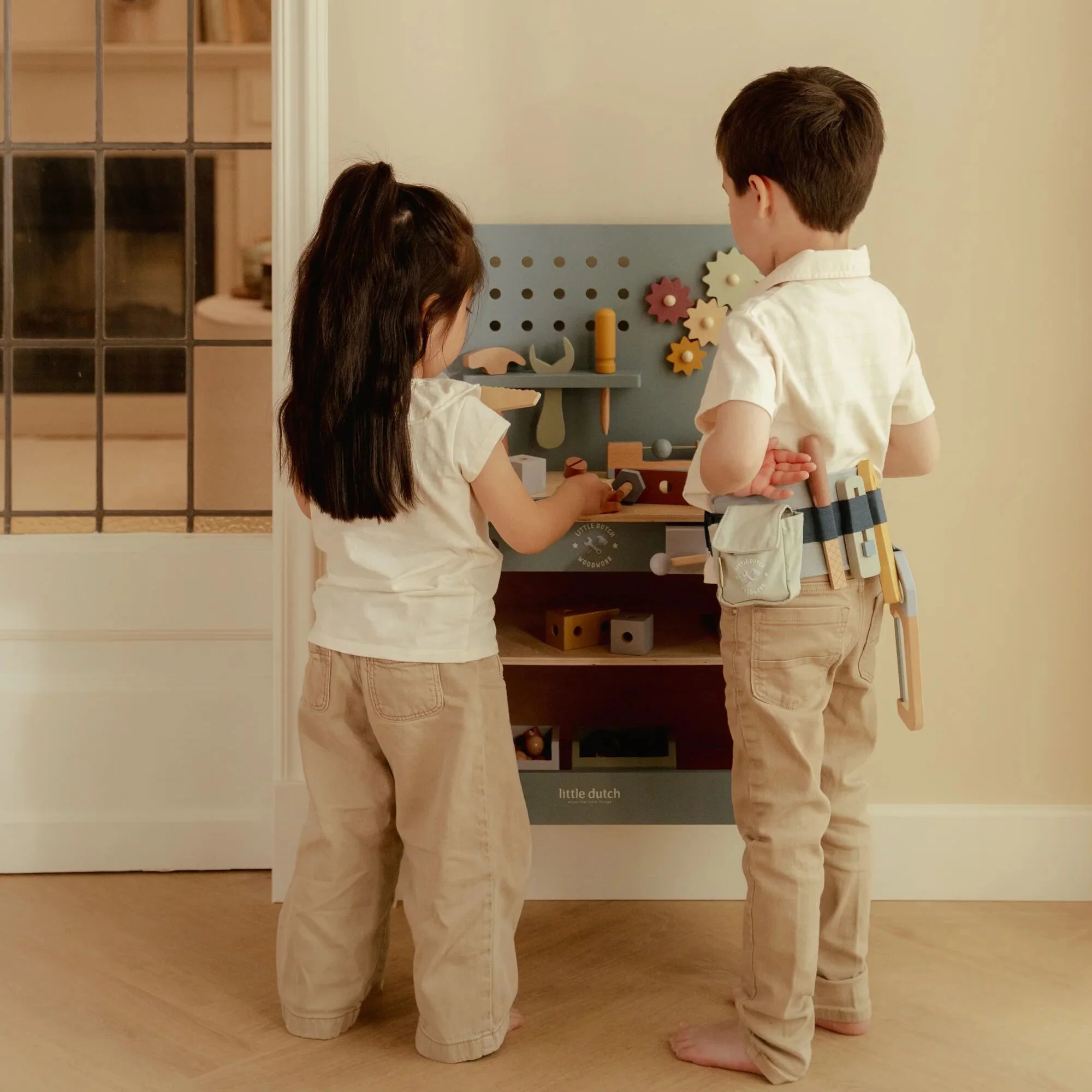 Medinis darbastalis „Mažasis meistras“ - Image 8