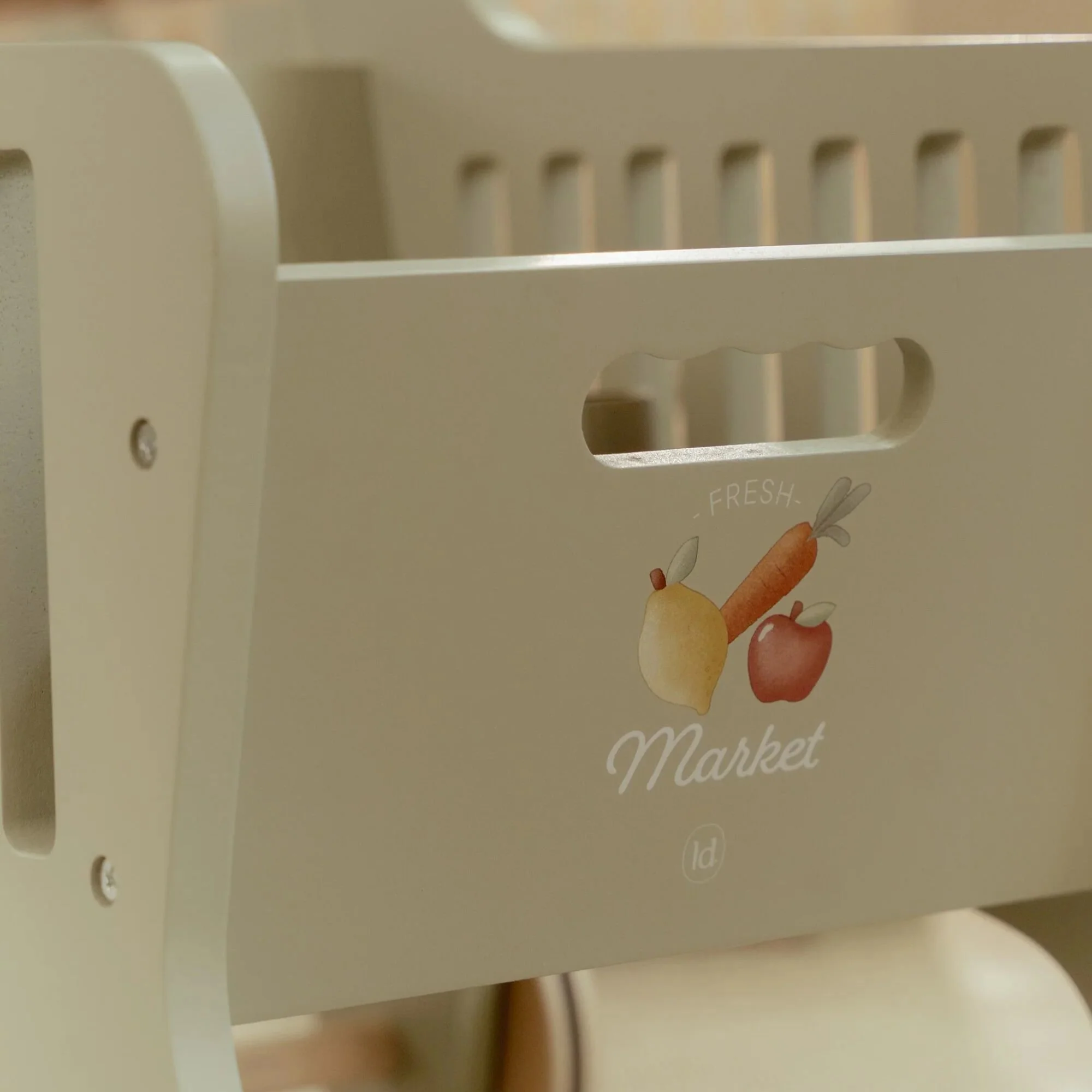 Medinis pirkinių vežimėlis „Mažasis pirkėjas“ - Image 5