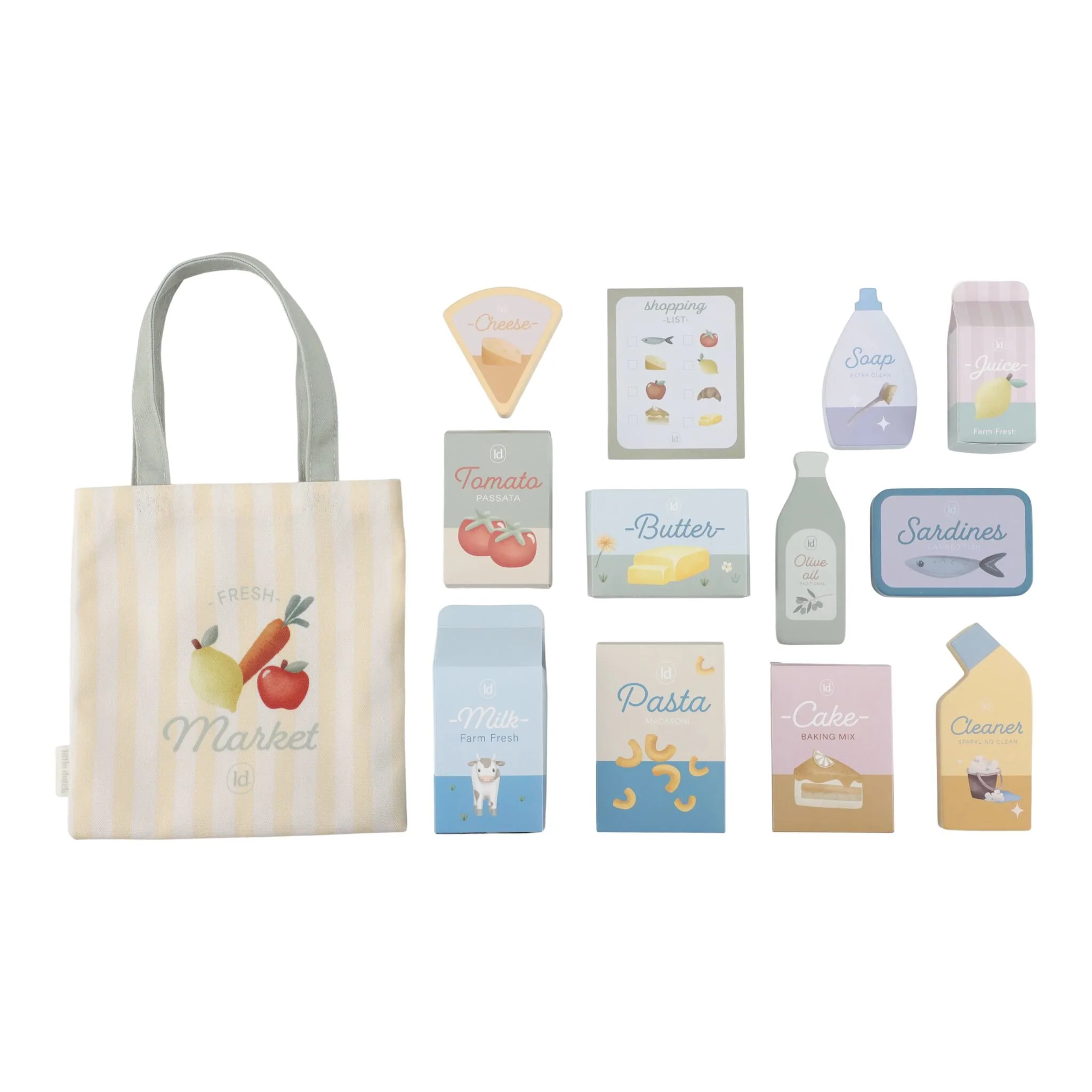 Medinis pirkinių vežimėlis „Mažasis pirkėjas“ - Image 3