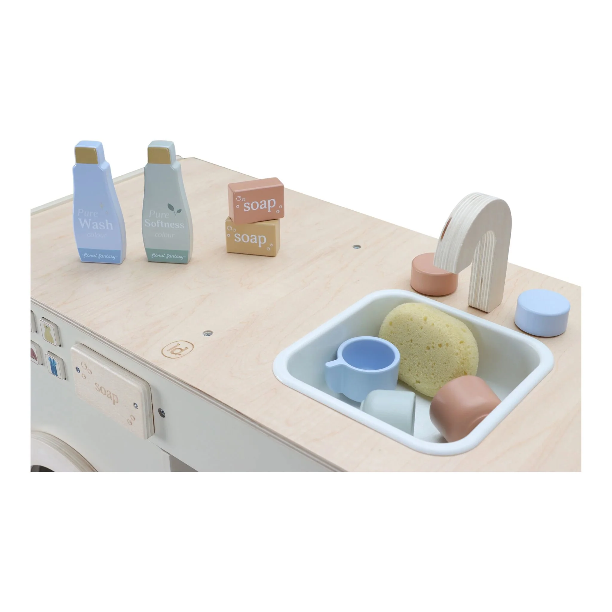 Medinė skalbimo stotelė „Mažųjų buities kampelis“ - Image 7