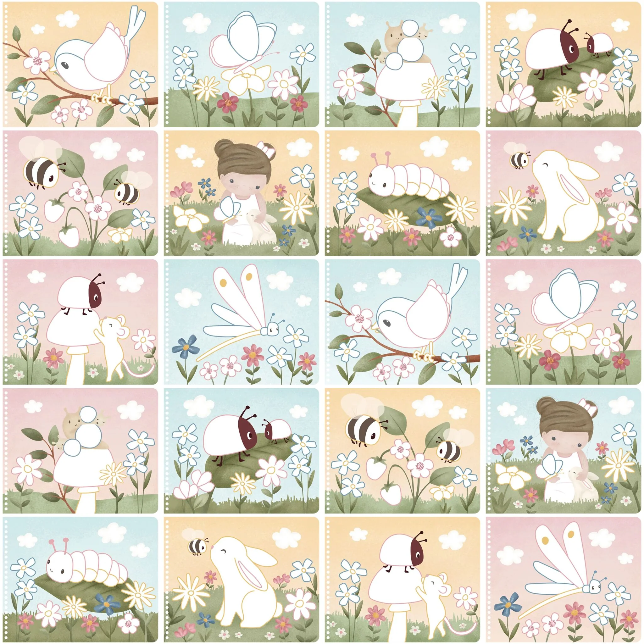 Spalvinimo knygelė „Rosa ir draugai“ - Image 3