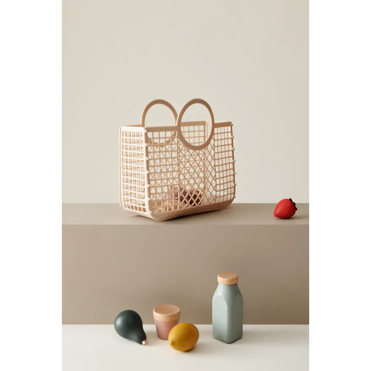 Maisto produktų rinkinys su krepšeliu - Image 4