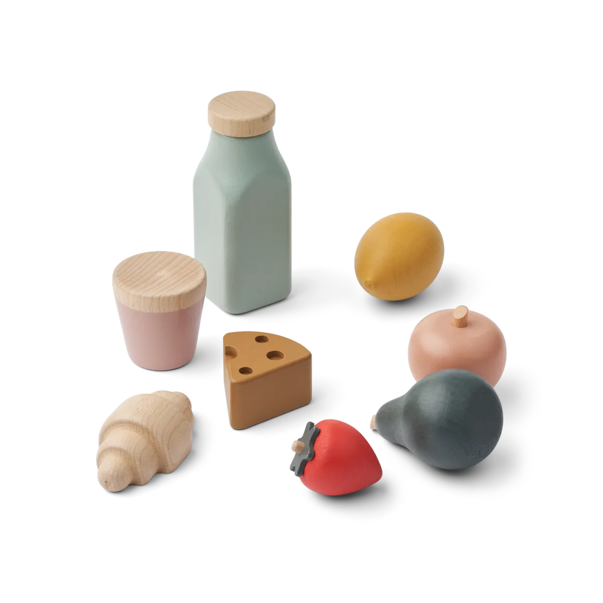 Maisto produktų rinkinys su krepšeliu - Image 3