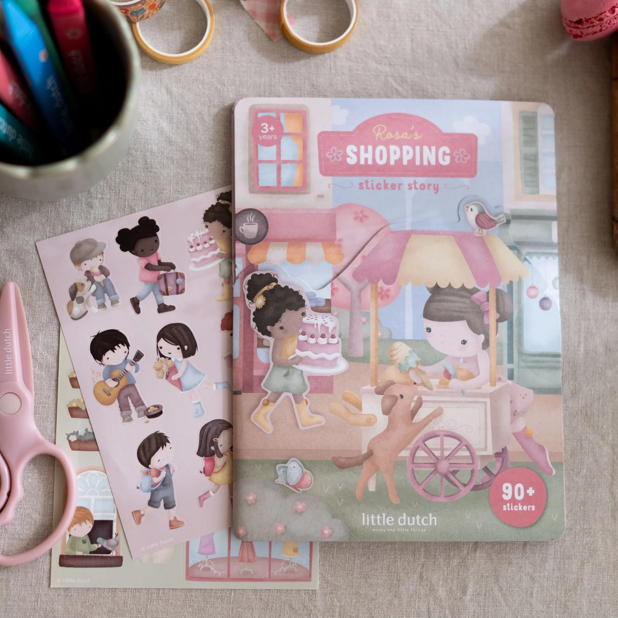 Lipdukų istorijų knygelė „Rosa ir draugai“ - Image 5