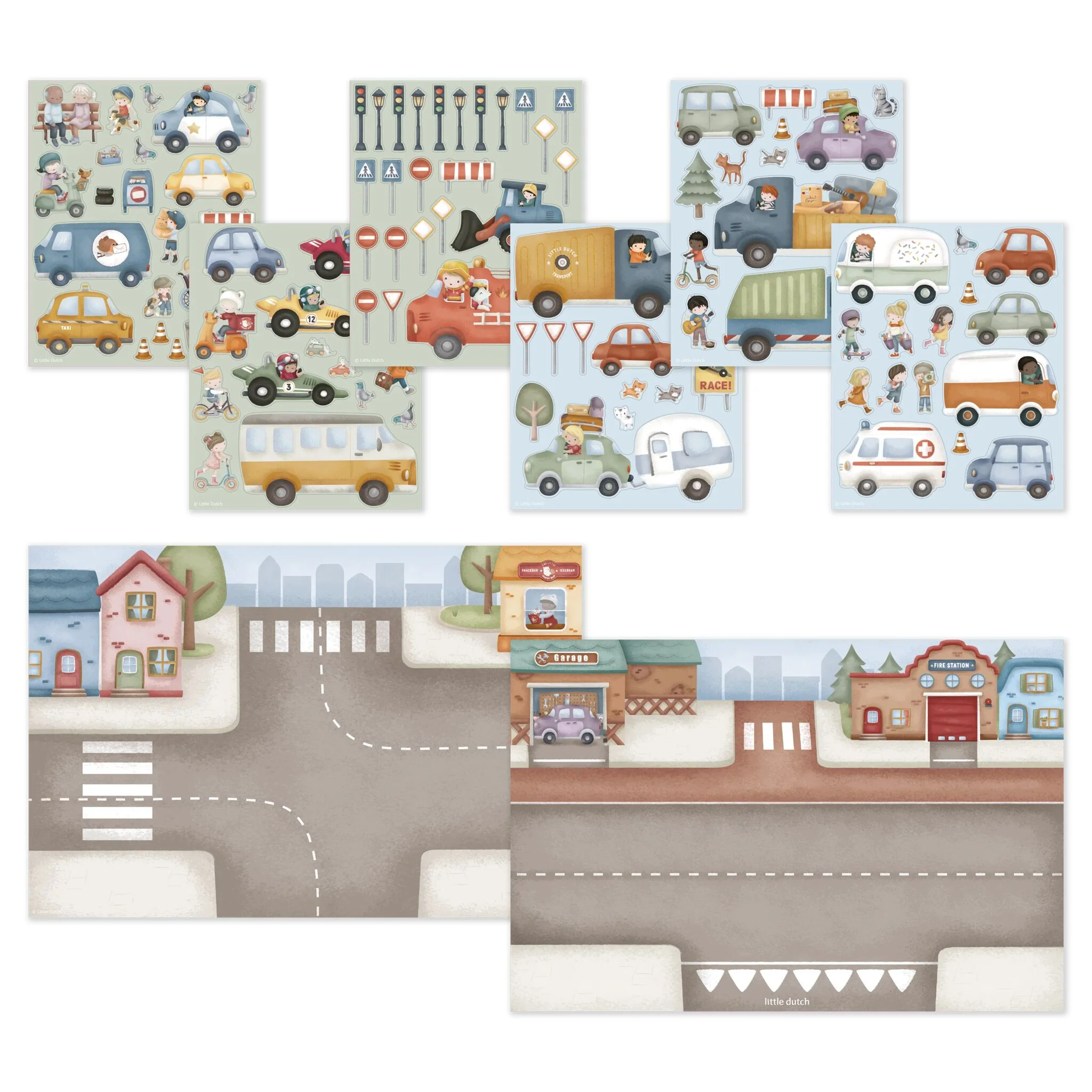 Lipdukų istorijų knygelė „Jim ir draugai“ - Image 6