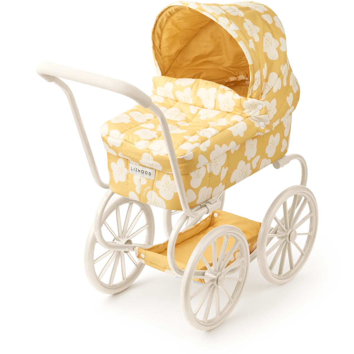 Lėlės vežimėlis „Gėlės“