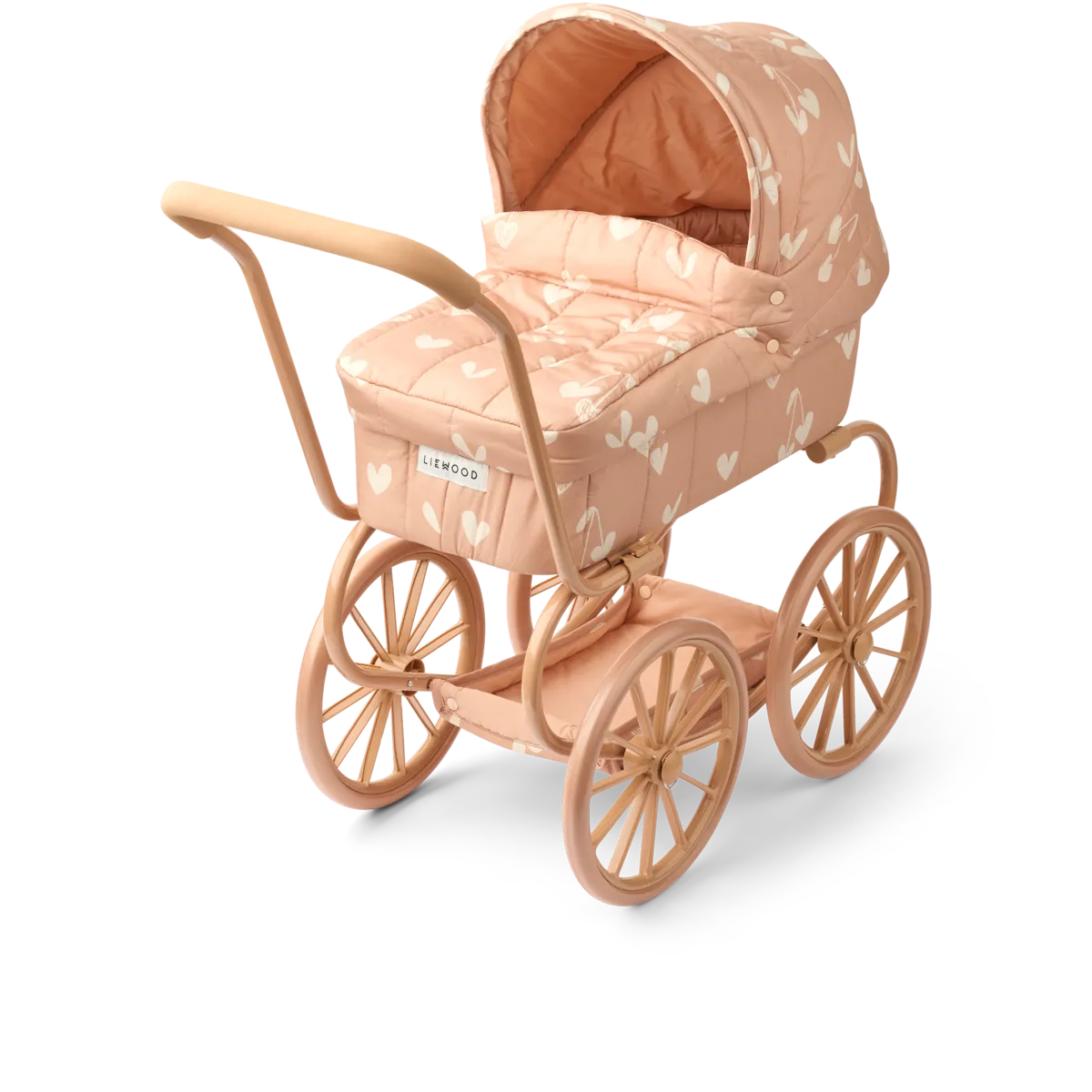 Lėlės vežimėlis „Širdelės“