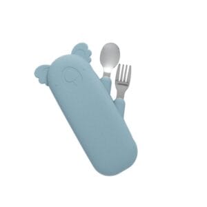 Stalo įrankių rinkinys su silikoniniu dėklu „Koala“